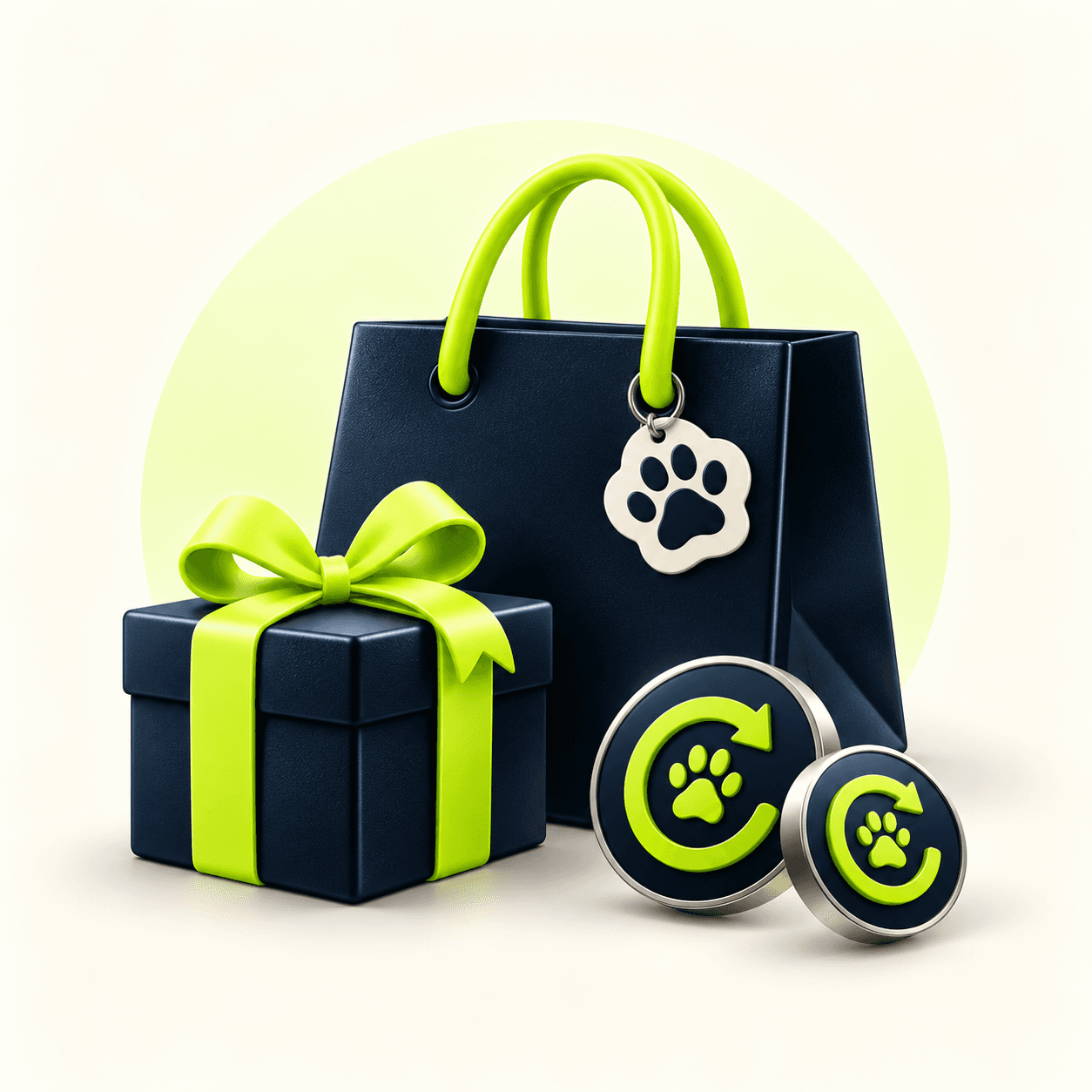 Borsa shopping per il pet, regalo e gettoni cashback